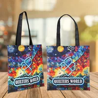Sublimated Tote Bag (14" X 13-1/4") — Red