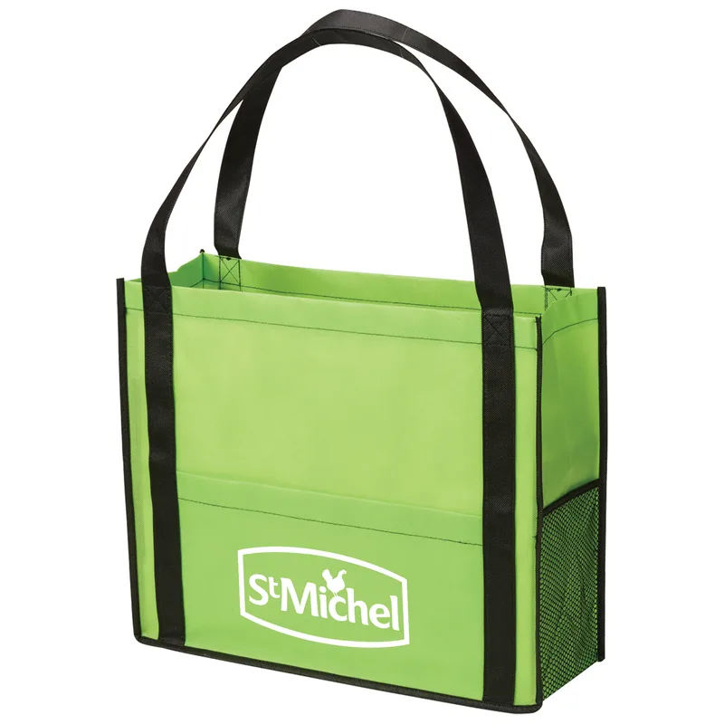 Chandler Non-Woven Mesh Tote Bag view 5