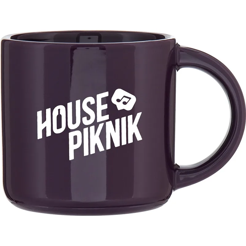14 oz Minolo - Classics Ceramic Mug (Deep Purple)