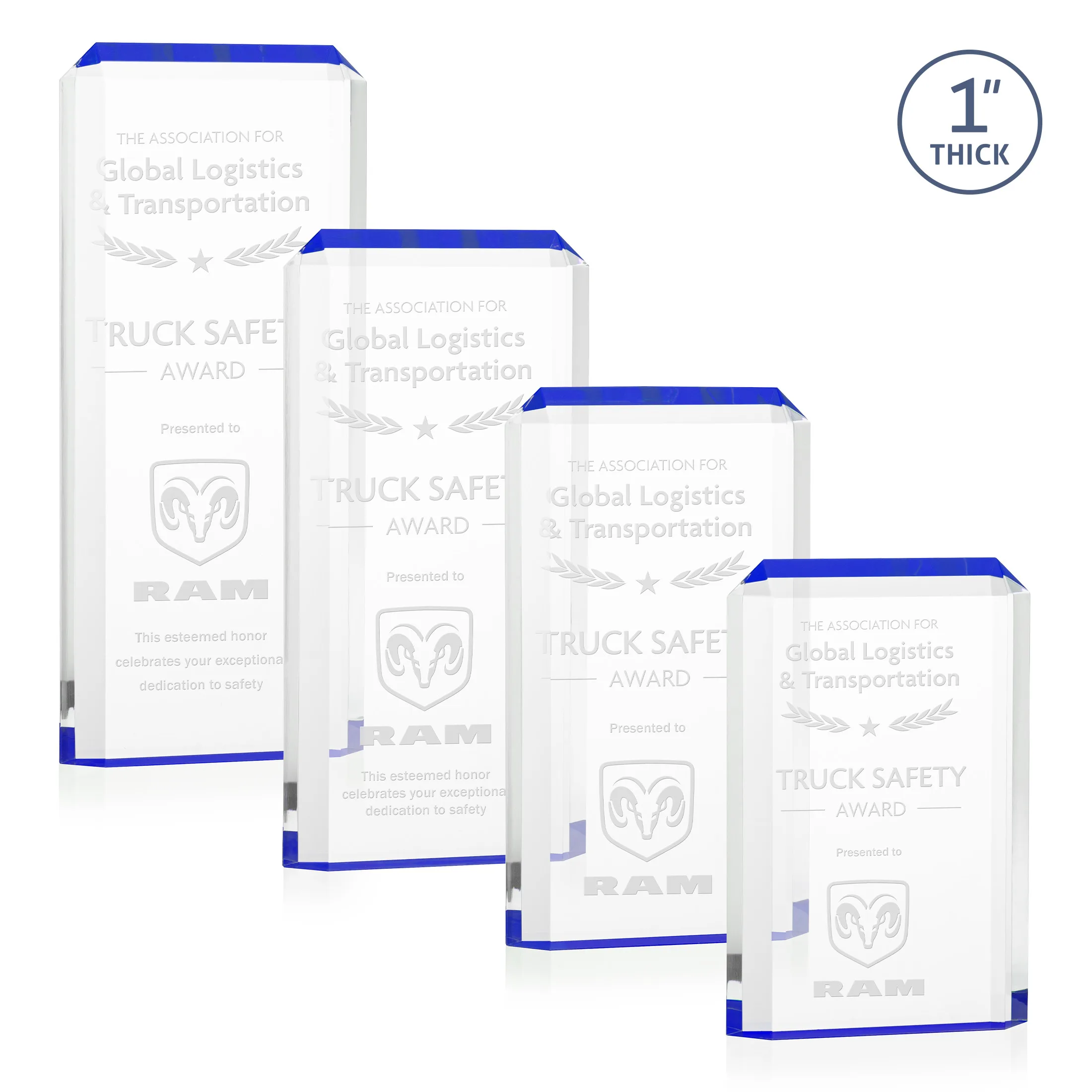 Laser Engraving, Blue
