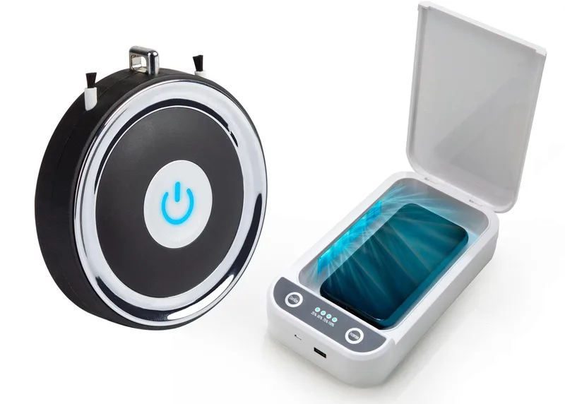 Travelon Personal Air Purifier & UV Sanitizer Box
