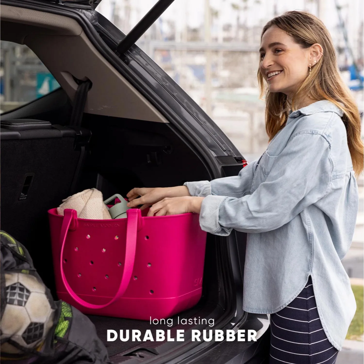 Simple Modern® Getaway Waterproof Extra-Large Tote Bag view 3