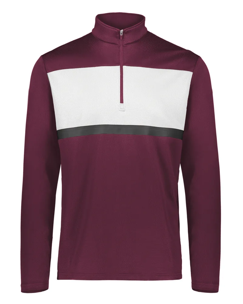 Holloway Adult Prism Bold Quarter-Zip Pullover view 7
