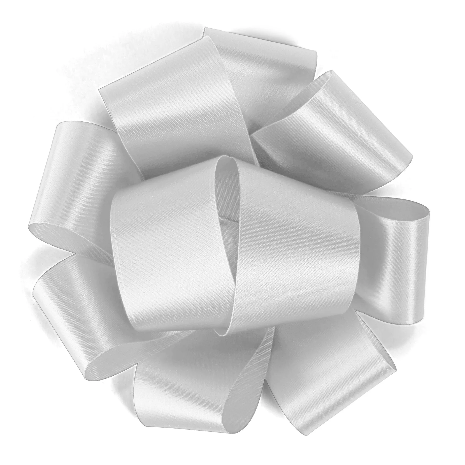 1 1/2" Badge Satin Bow -Sublimation view 2