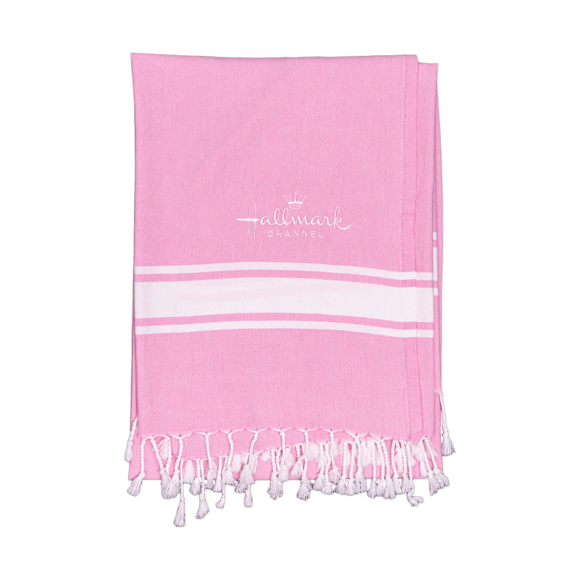 Boardwalk Collection Peshtemal Beach Towel EMB view 2