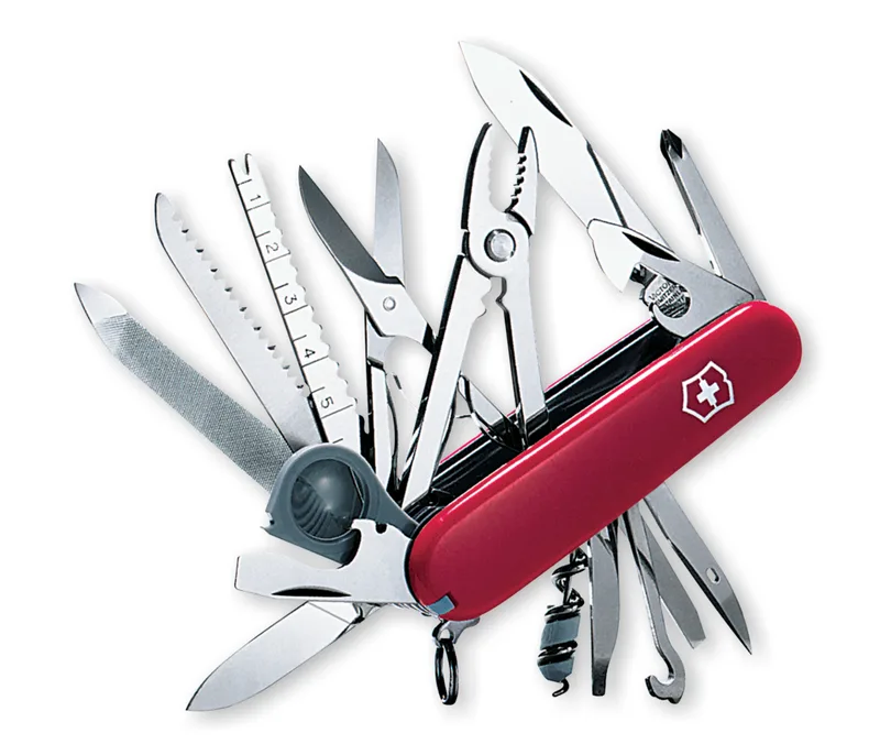 Victorinox Swiss Army Corporate Gifts Knife Swiss Champ- Red