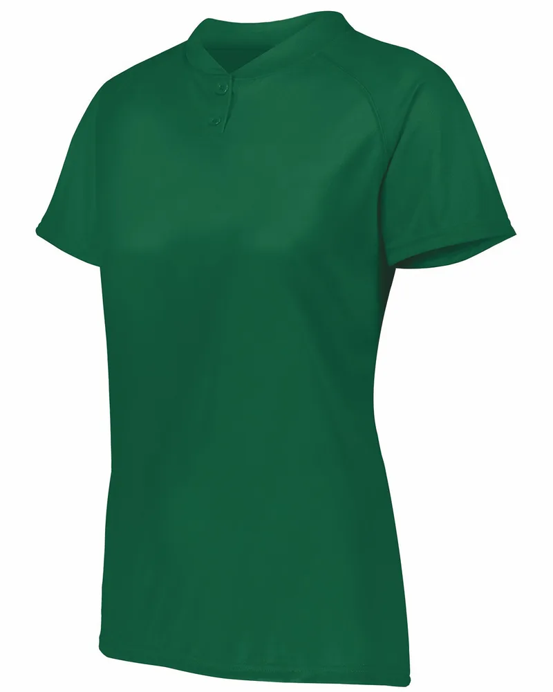 Augusta Ladies' Attain Two-Button Jersey view 3