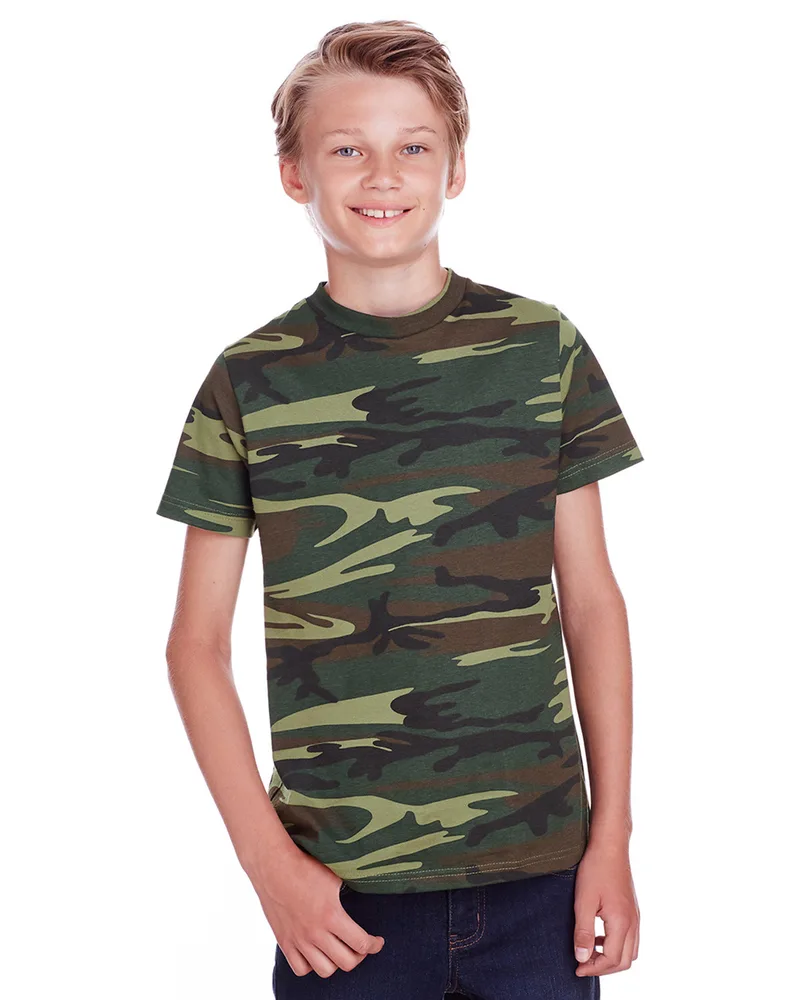 CODE V Youth Camo T-Shirt