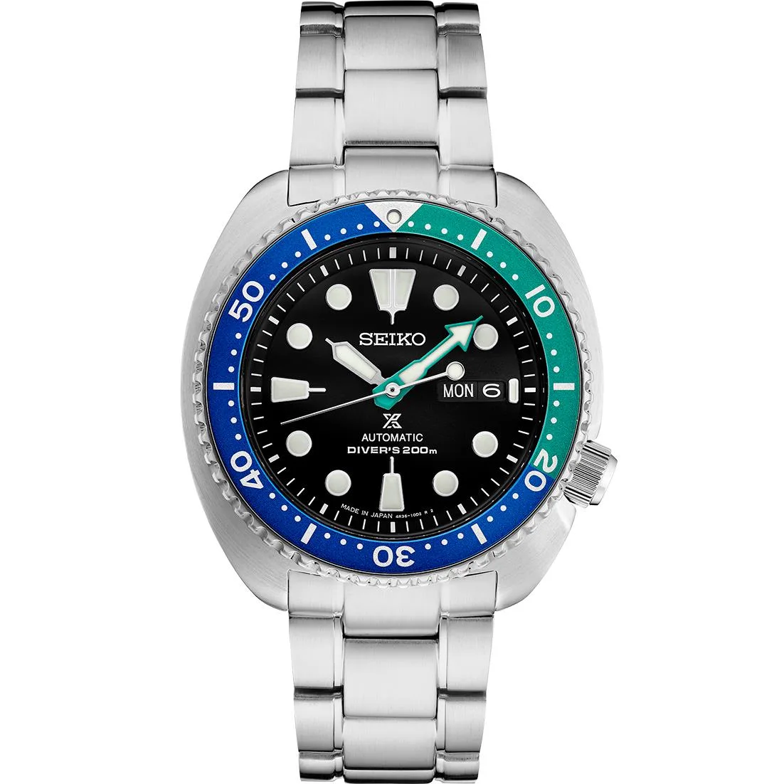Seiko Watch Prospex Diver's Ss Automatic Black Dial Se