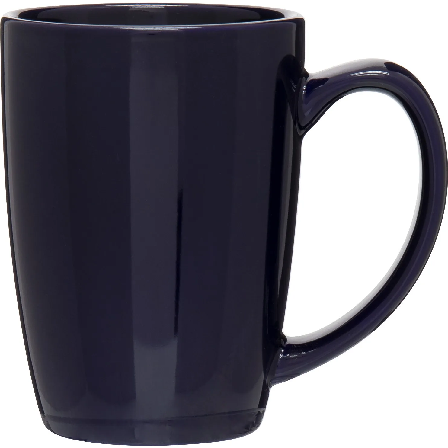 14 oz Contour Ceramic Mug (Cobalt Blue) view 2