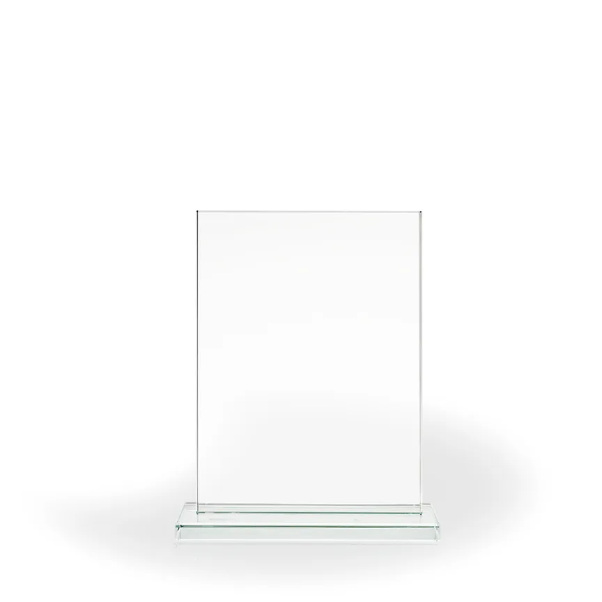 Acclaim Glass Rectangle with Base, Medium view 2