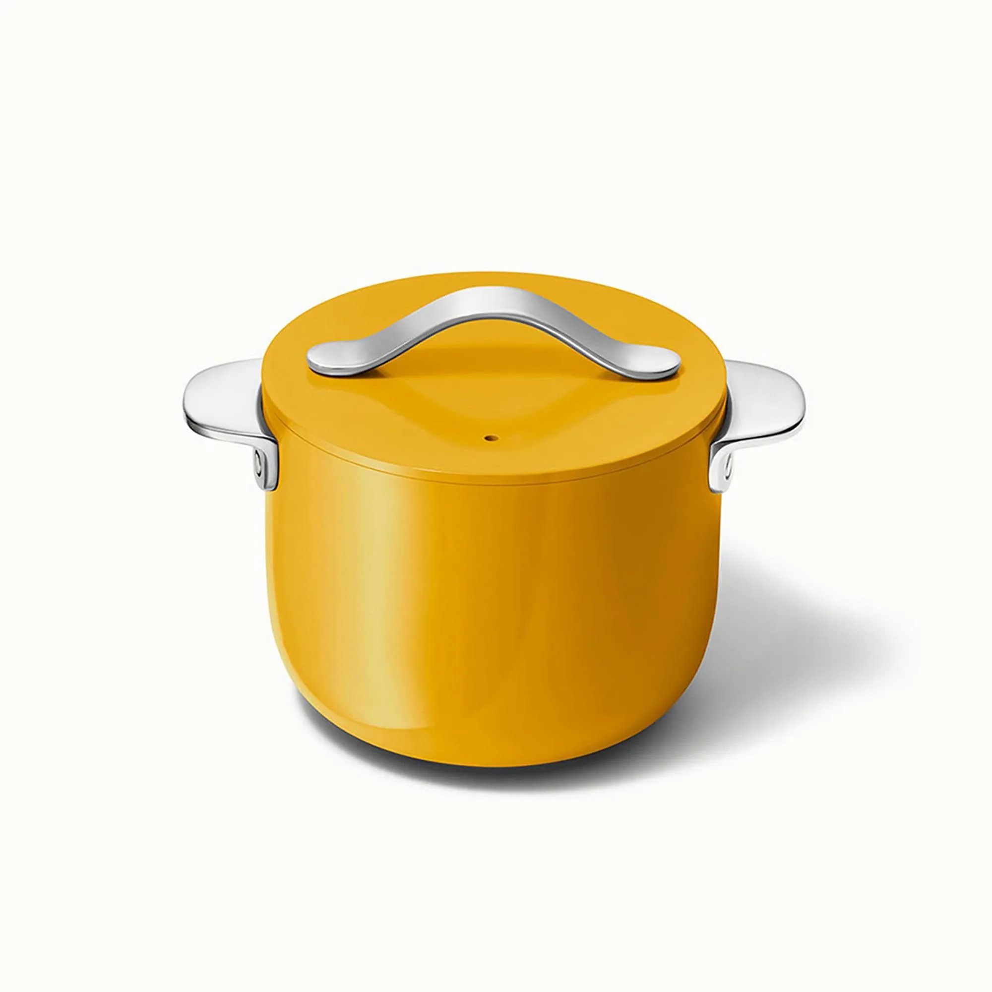 Caraway 2Qt Nonstick Ceramic Petite Cooker W/ Lid Marigold