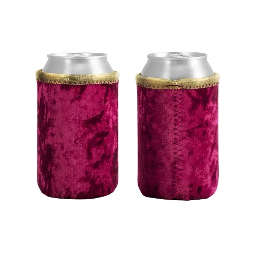 Liam Velvet Neoprene Can Insulator view 6