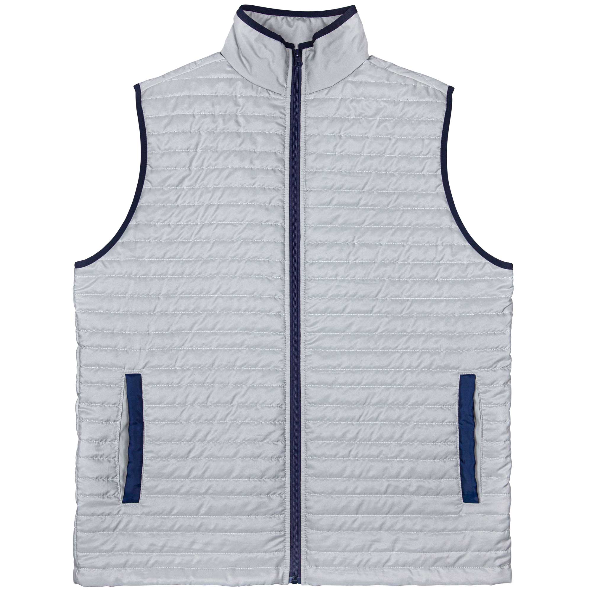 Gray/Navy Blue Blank Front