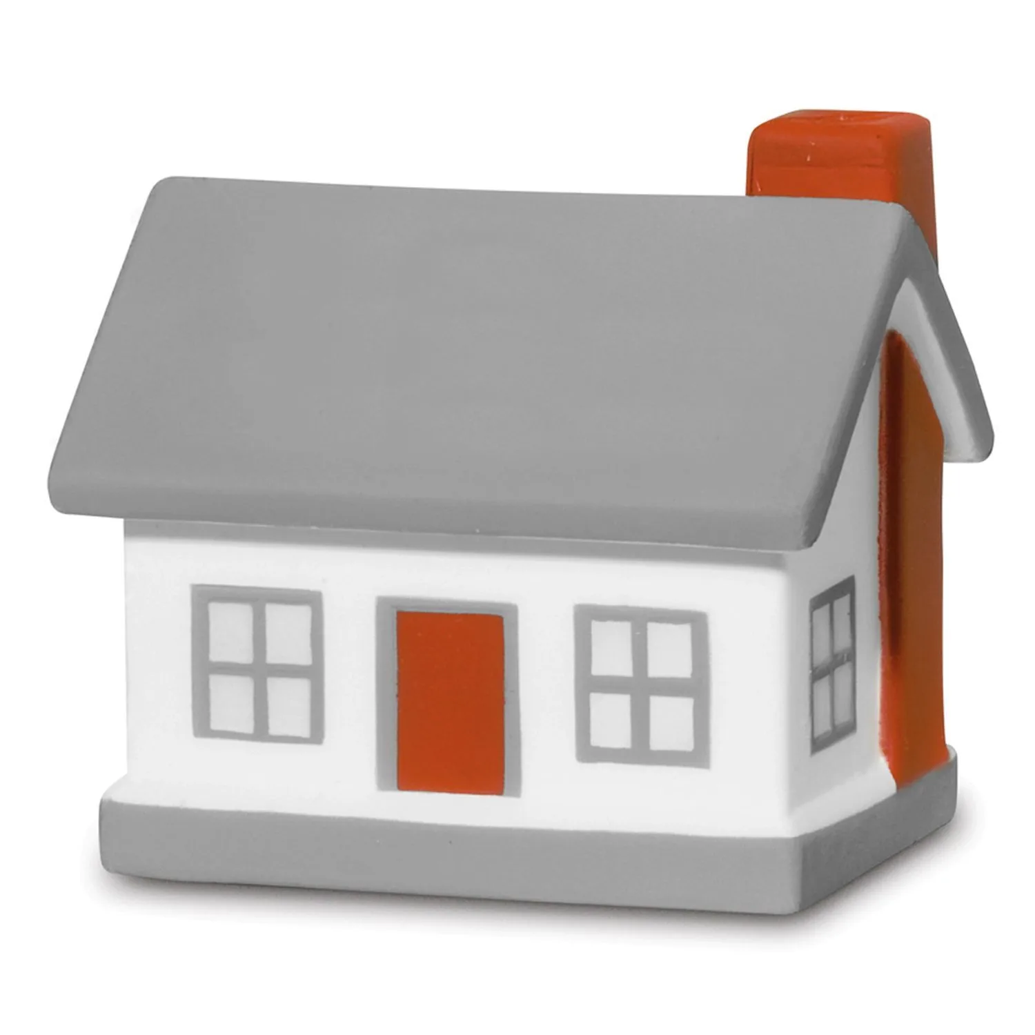 White, Gray And Red Home Stress Shape view 2