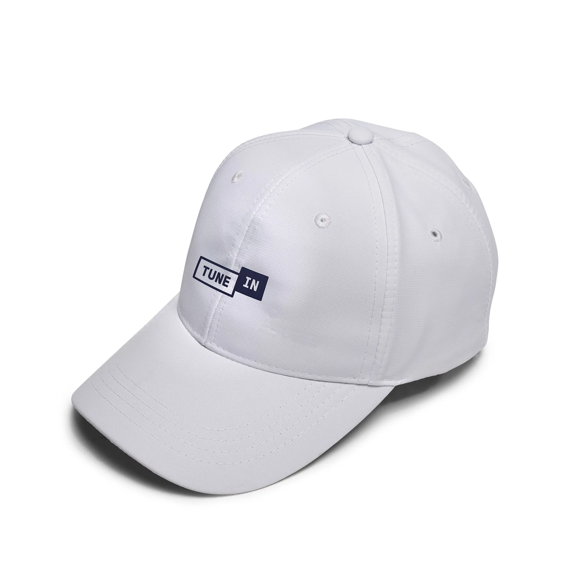 White Logo Side View
