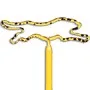 Leopard Cheetah Multi-Color Inkbend Standard, Bent Pen view 3