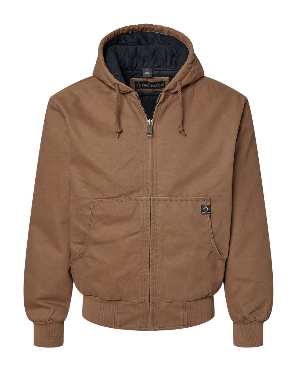 Dri Duck® Cheyenne Hooded Boulder Cloth™ Hooded Jacket w/Tricot Quilt Lining view 4