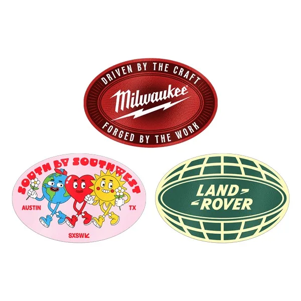 Tag Buddy 6" x 4" Oval All-Purpose Sticker