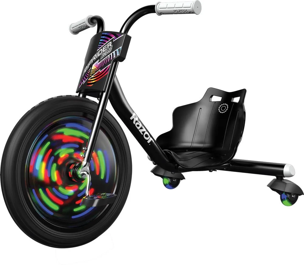 Razor USA Riprider 360 Lightshow - Black (Rb)