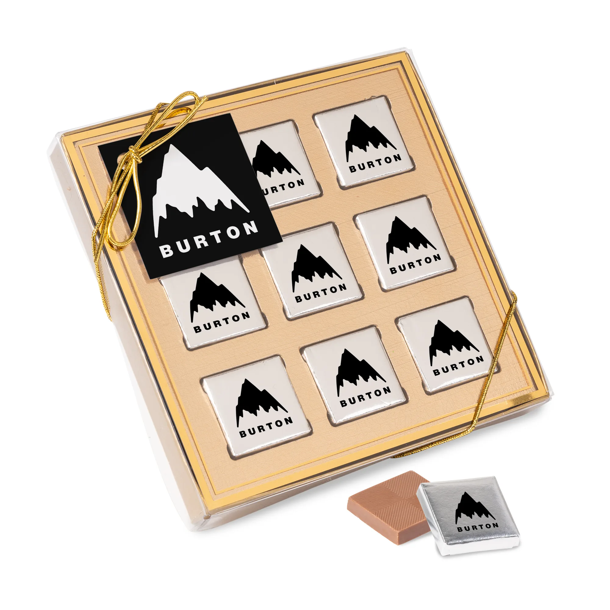 Nine Piece Foiled Squares Gift Box Gift Box view 3
