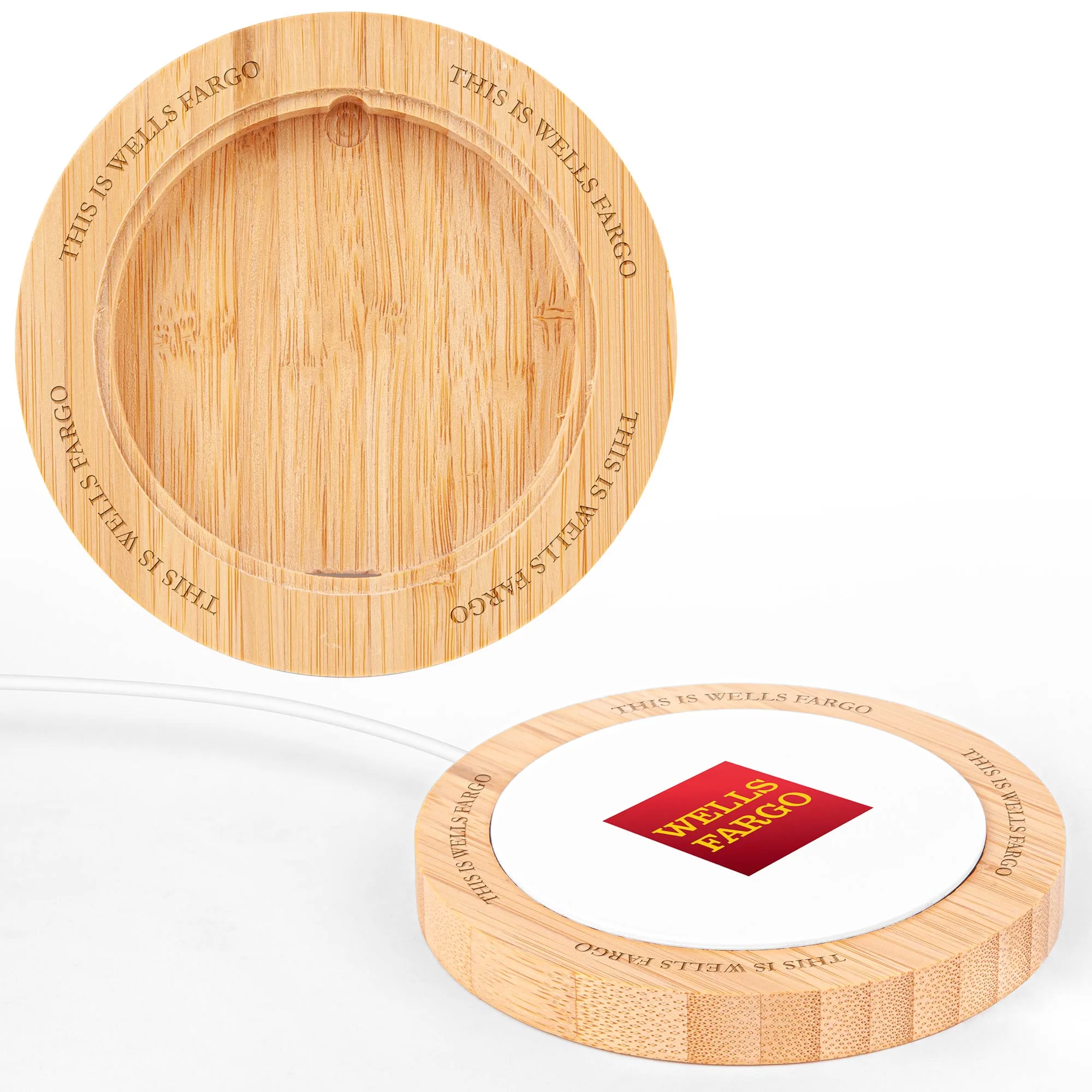 The Shreveport Wireless Charger And Bamboo Base view 7