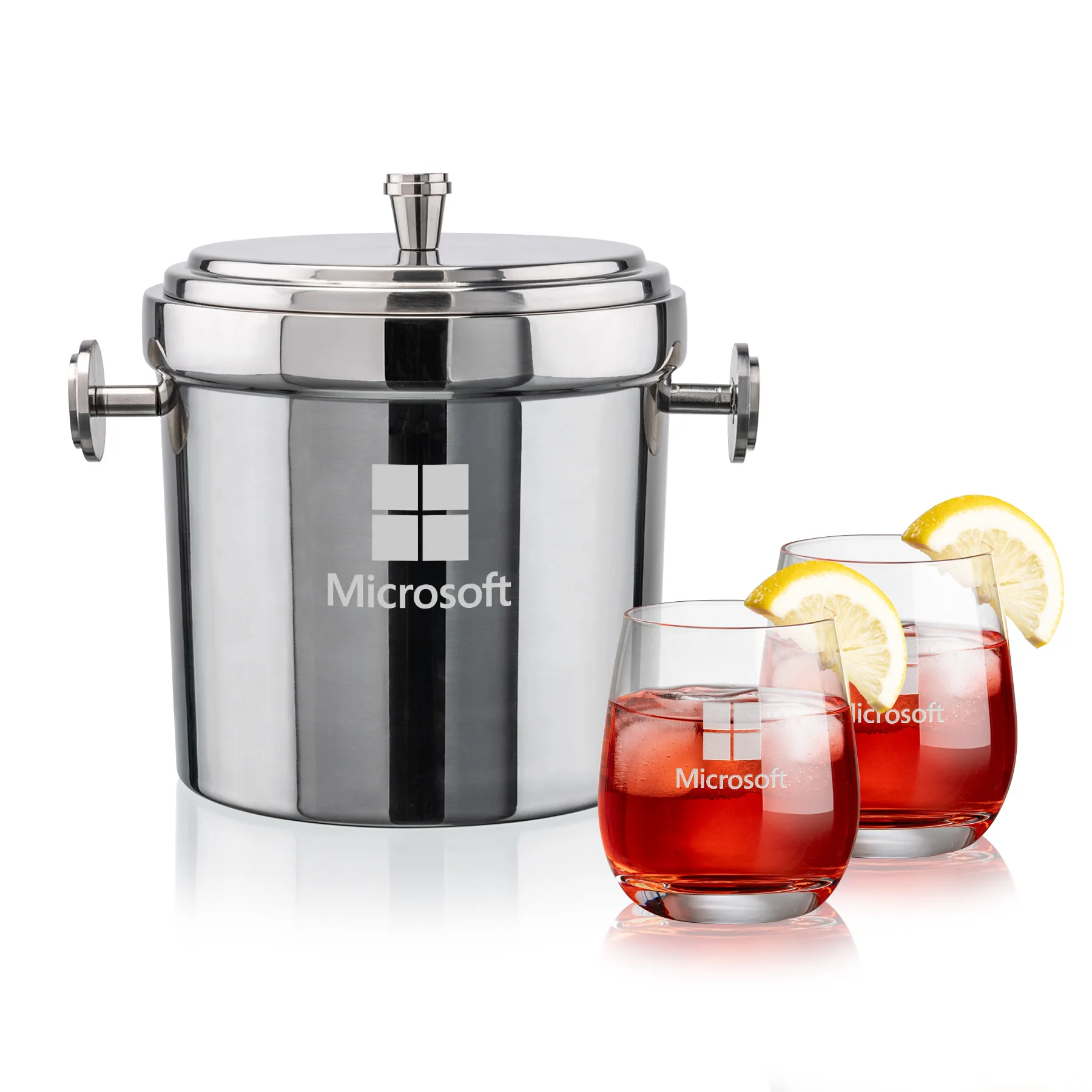 Milano Bucket Set, Laser Engraving, Set of 3