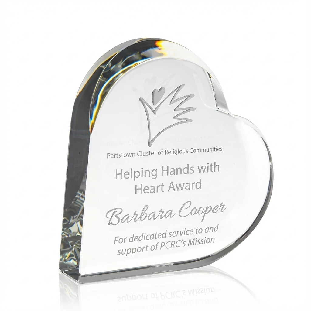 Heartstring Crystal Award