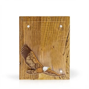 Eagle Rustica Reclaimed Wood Award, 8" x 10"
