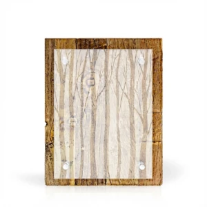 Aspen Rustica Reclaimed Wood Award, 8" x 10"