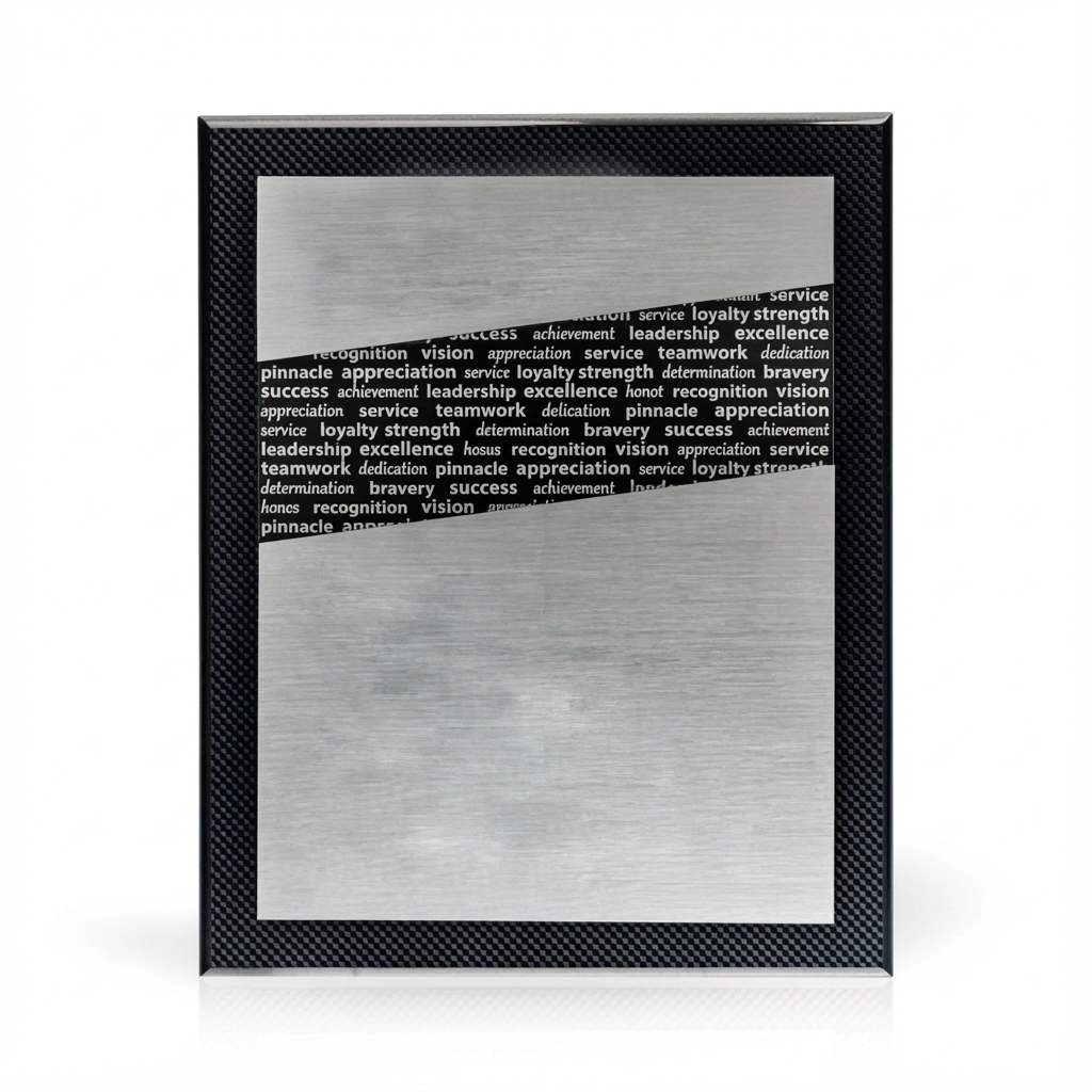 Graphite Words of Appreciation Plaque, 10.5" x 13"