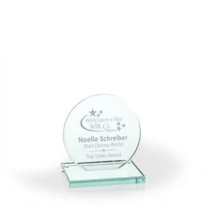 Circle of Success Jade Glass Award