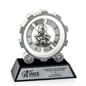 Futuro Metal Desk Clock