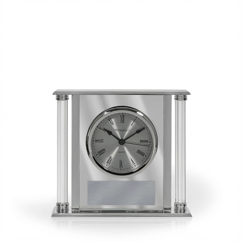 Kannada Mirrored Clock