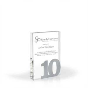 10-Year Acrylic Award