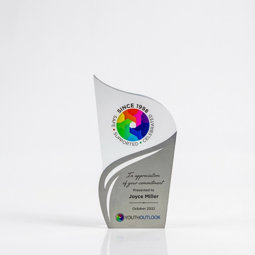 Ardor Acrylic and Stainless Steel Award