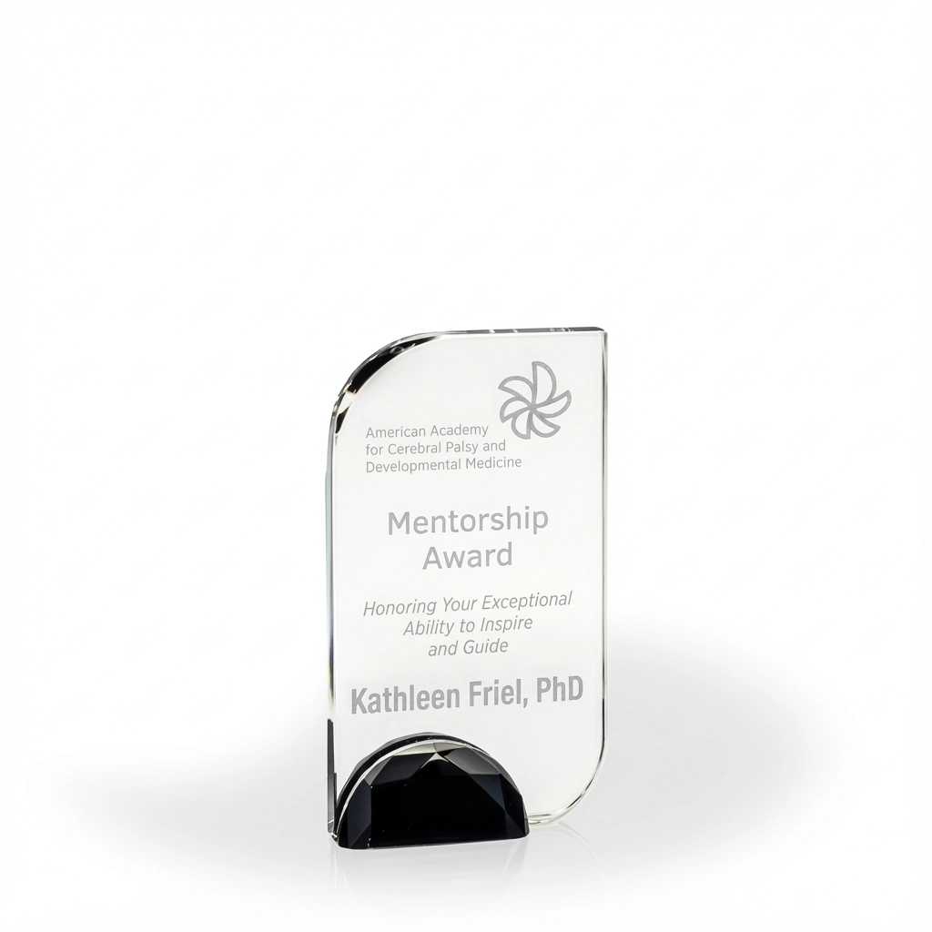 Simon Crystal Award - Black