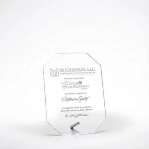 Geo Clear Glass Award
