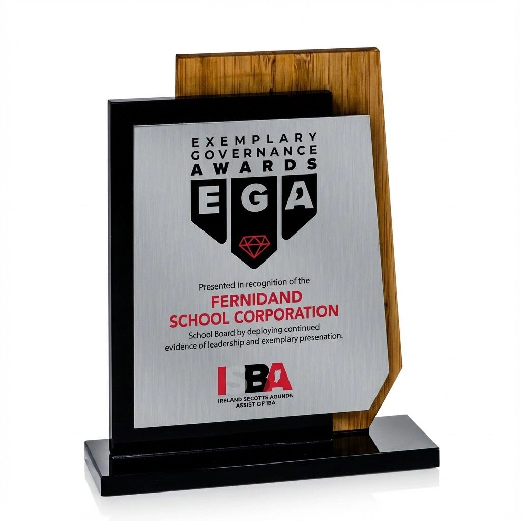 Monarch Acrylic & Bamboo Award