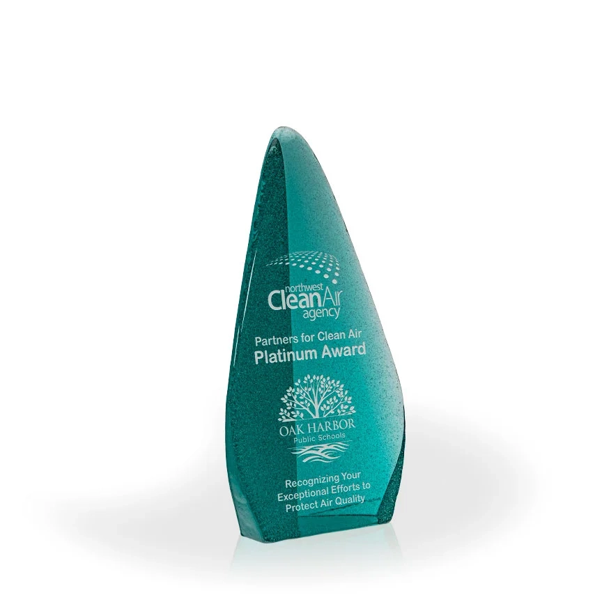 apogee-teal-recycled-glass-tower-award-105