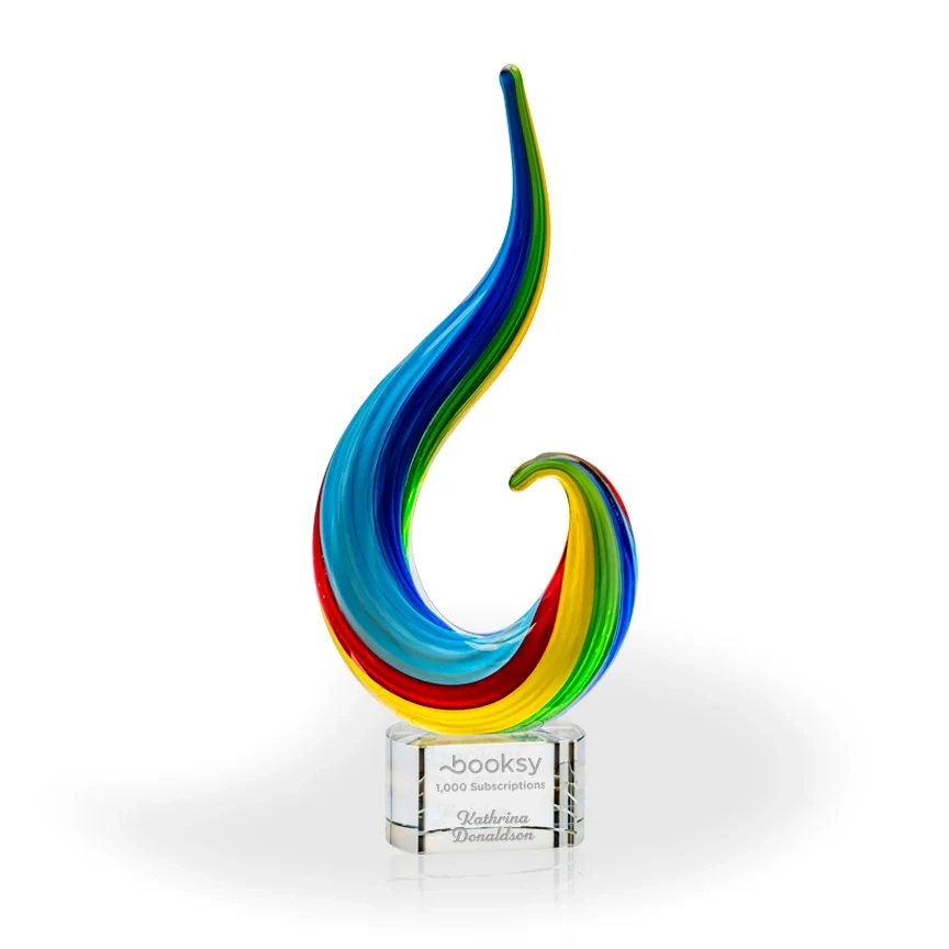 brandon-art-glass-award-clear-base