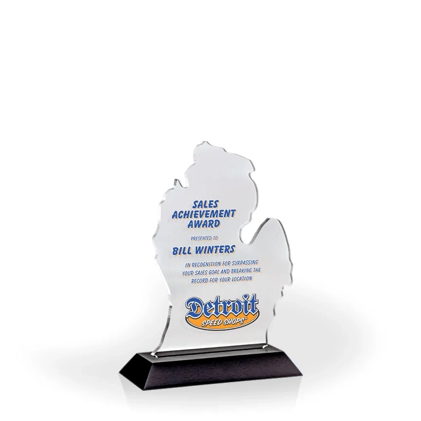 michigan-award-with-black-wood-base-uv-print